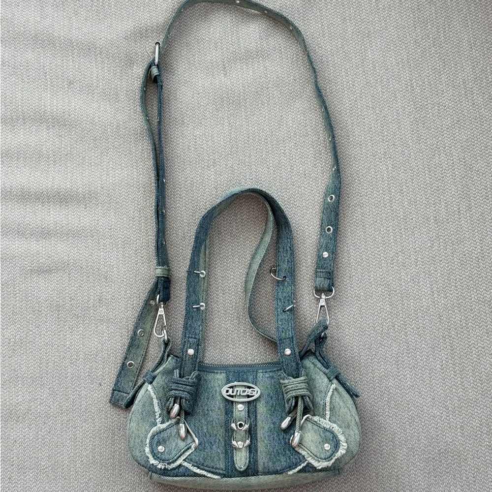 Outcast Cindy Denim Shoulder Bag - Picture 7 of 7